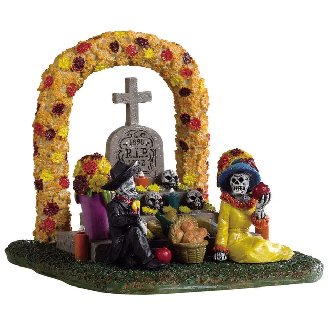 lemax-day-of-the-dead-figurine-spooky-town-halloween image 1