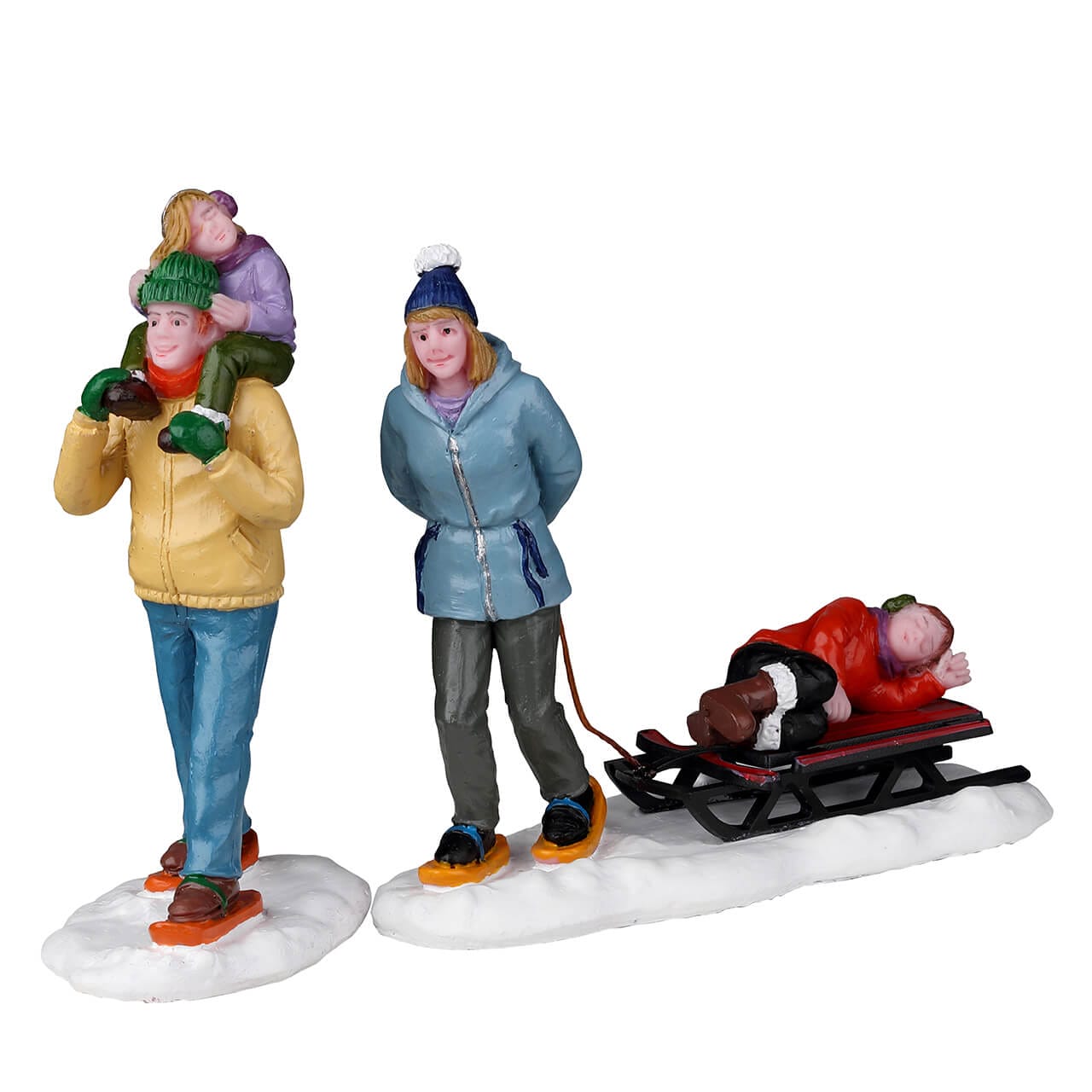 lemax-long-day-snowshoeing-famille-raquettes-luge-vail-village image 1