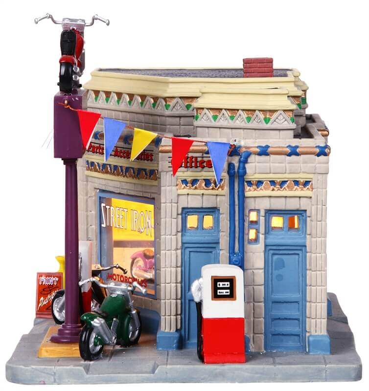 lemax-street-iron-motorcycles-motos-miniatures-village-de-no-l image 3