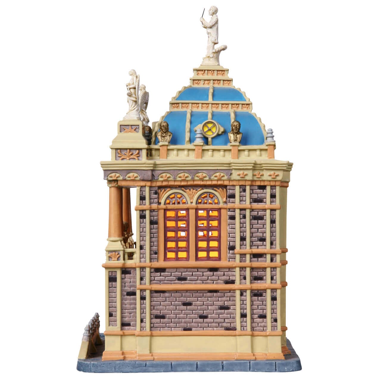 lemax-symphony-hall-b-timent-de-village-de-no-l-lumineux-miniature image 3