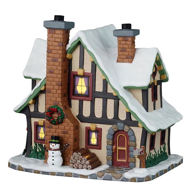 lemax-winter-holiday-lodge-chalet-de-no-l-lumineux-caddington image 1