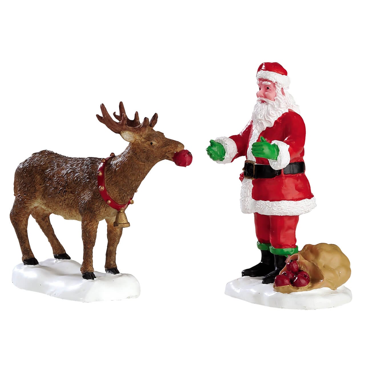 lemax-reindeer-treats-lot-de-2-accessoire-santa-s-wonderland image 1