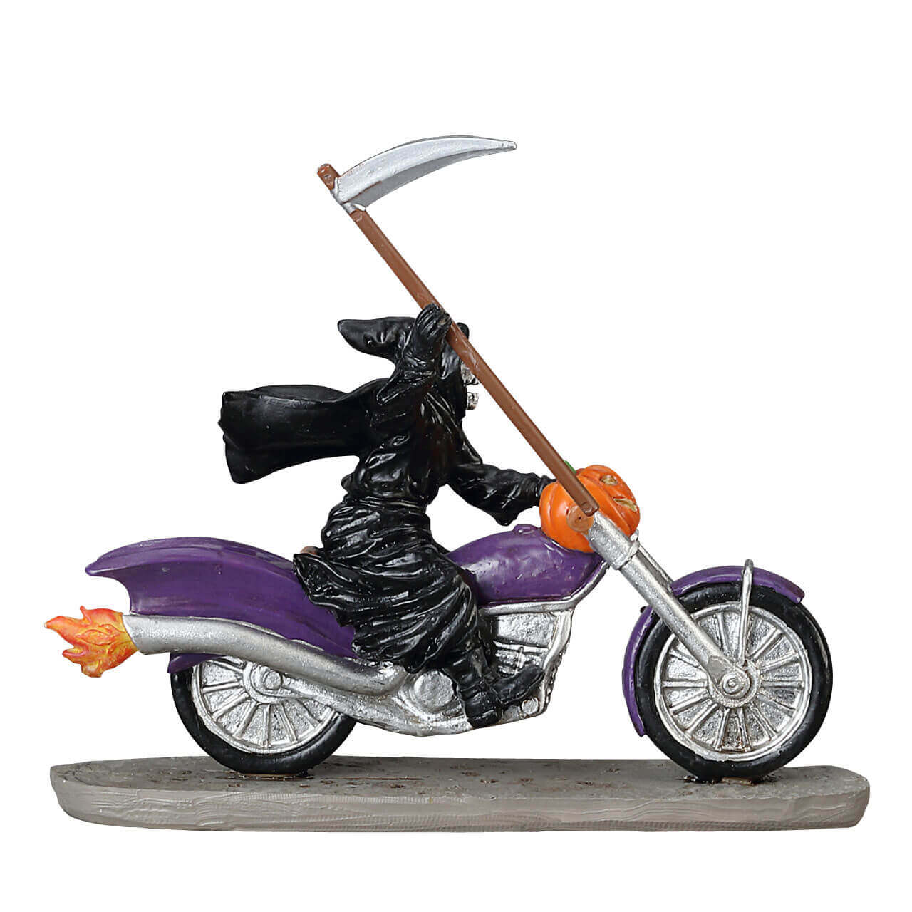 lemax-grim-rider-figurine-spooky-town-halloween image 3