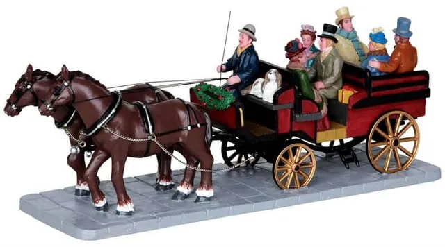 lemax-ride-in-the-country-figurine-village-de-no-l image 1