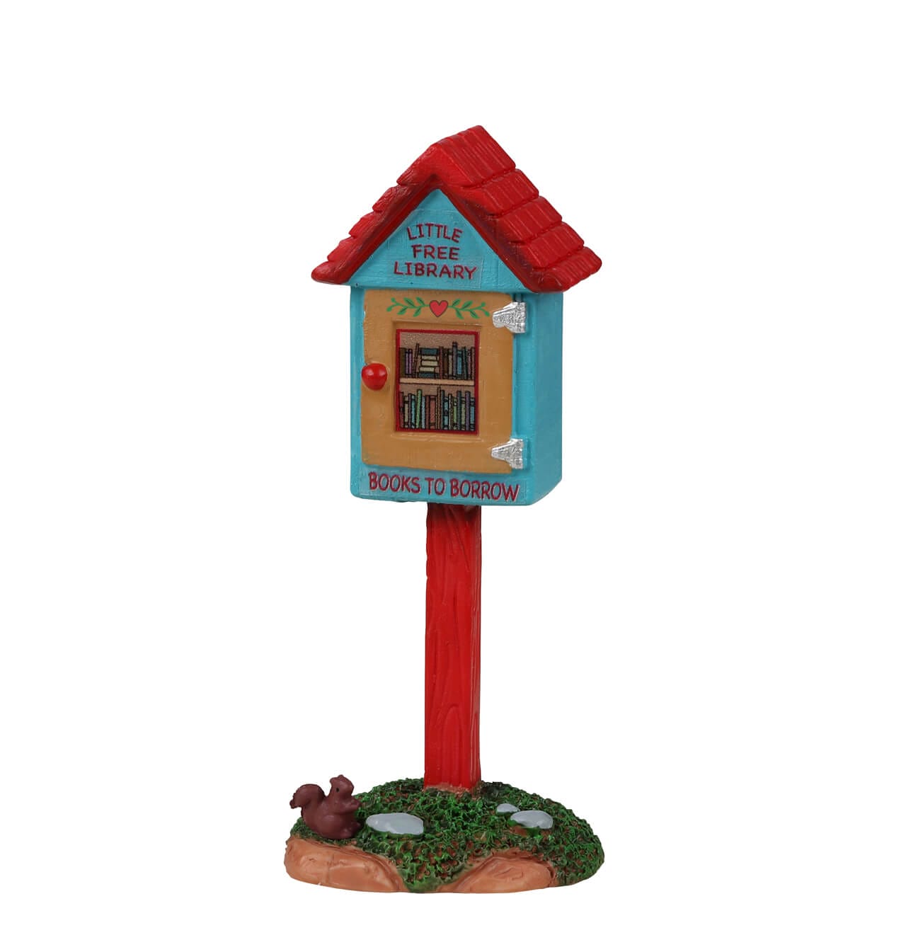 lemax-little-free-library-bo-te-livres-village-de-no-l-miniature image 2