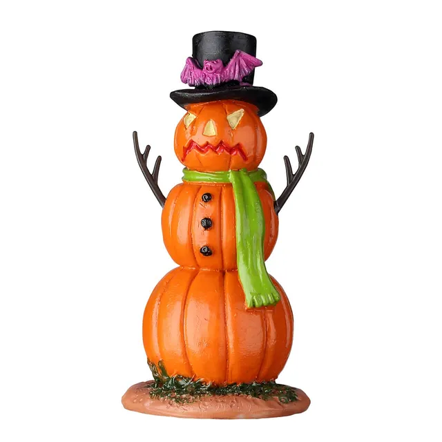 lemax-pumpkin-snowmen-figurine-village-spooky-town-halloween-no-l image 1
