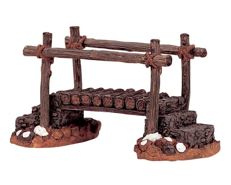 lemax-foot-bridge-pont-miniature-pour-village-de-no-l image 1