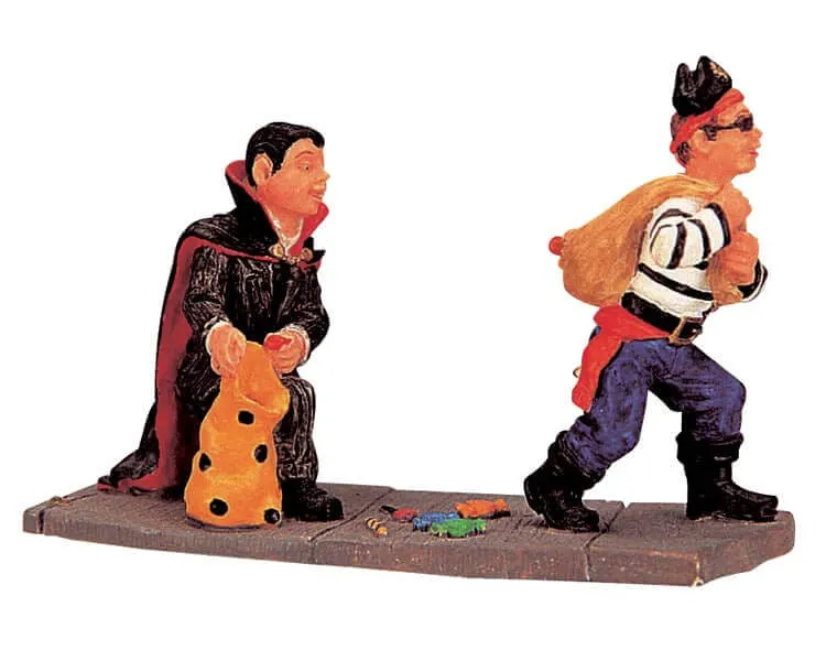 lemax-the-leaky-bag-b-timent-spooky-town-miniature image 1