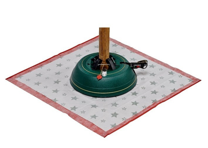 krinner-christbaum-unterlegdecke-rouge-natte-anti-claboussures-4l image 1