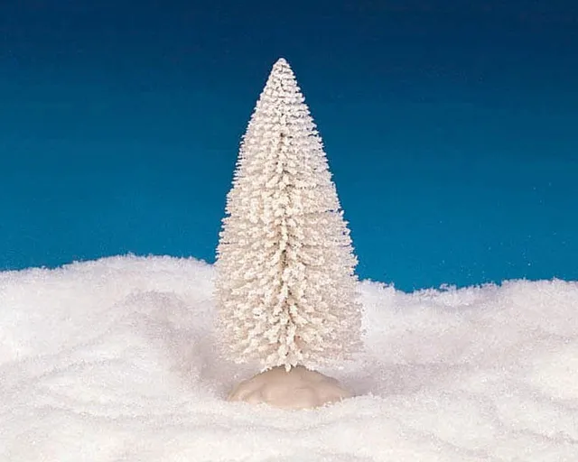 lemax-6-snow-pine-lot-6-sapins-enneig-s-miniatures image 1