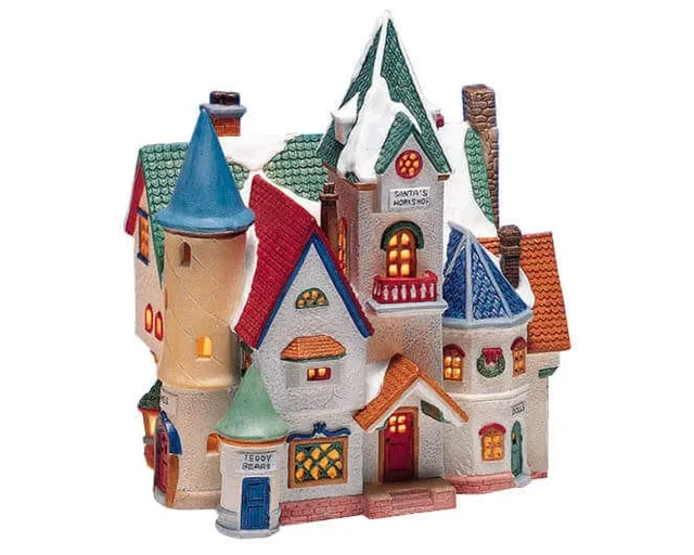 lemax-santa-s-workshop-atelier-du-p-re-no-l-lumineux image 1