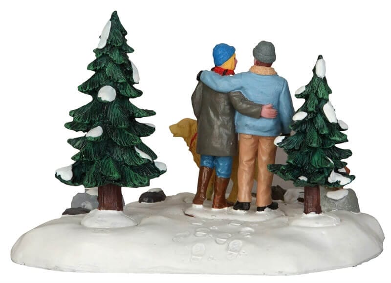 lemax-winter-stroll-figurine-promenade-village-de-no-l image 3