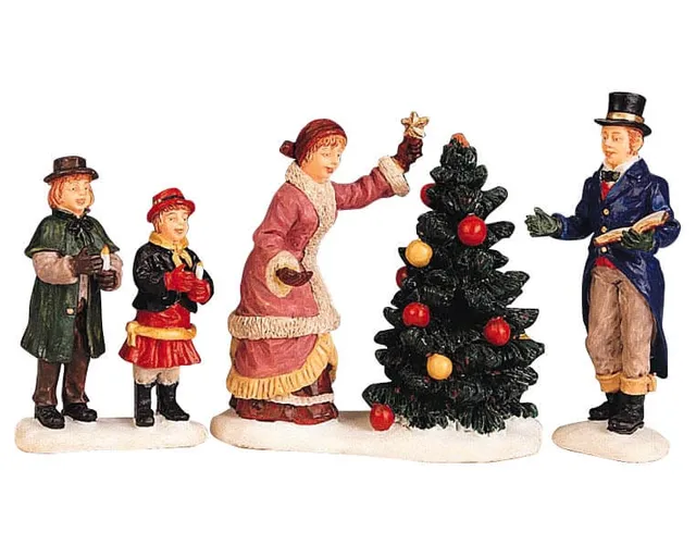 lemax-christmas-tree-song-figurines-chant-de-no-l-village-miniature image 1