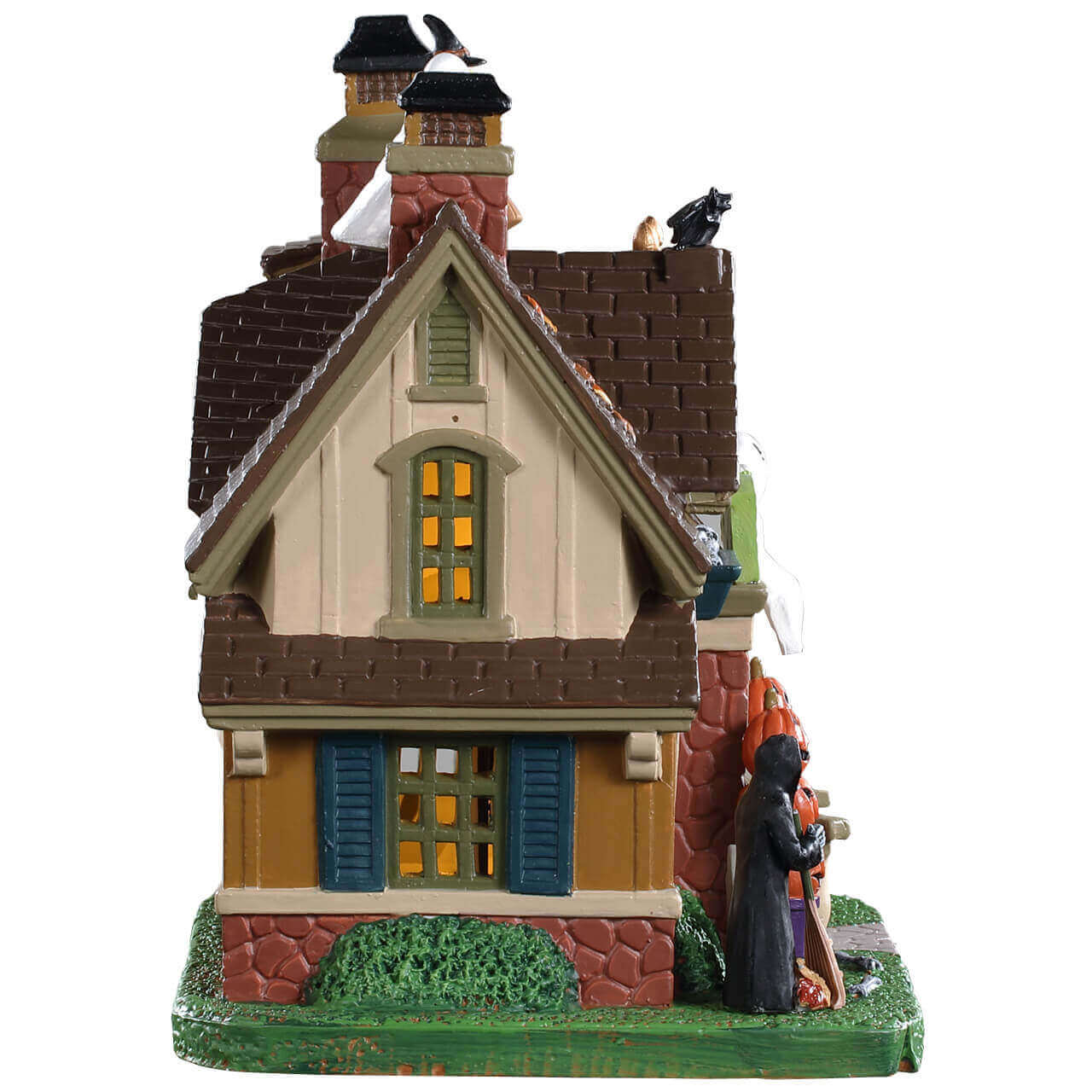 lemax-spooky-winner-maison-hant-e-lumineuse-spooky-town-halloween image 4
