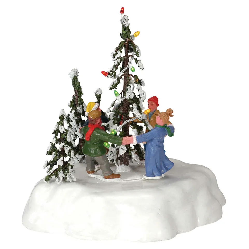 lemax-merry-christmas-tree-sc-ne-sapin-village-de-no-l image 1