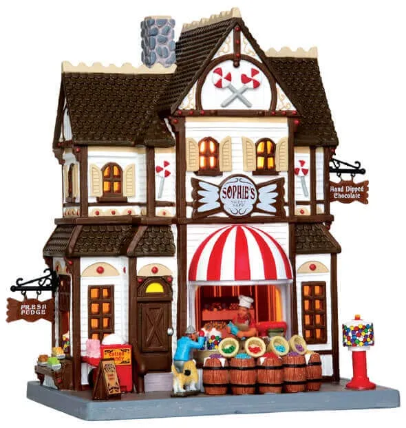 lemax-sophie-s-sweet-shop-confiserie-miniature-lumineuse-de-no-l image 1