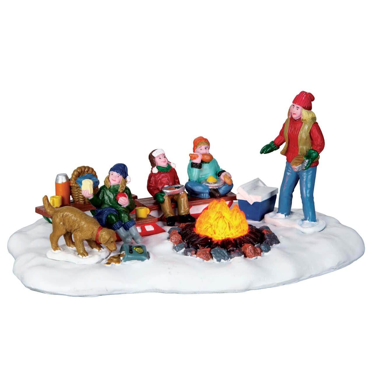 lemax-sledding-potluck-figurine-luge-village-de-no-l image 1