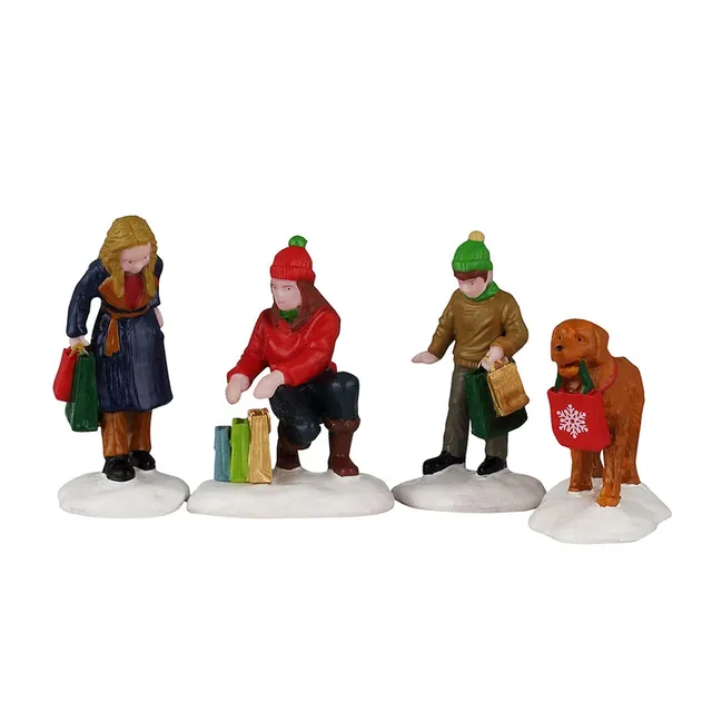 lemax-festive-holiday-shoppers-figurines-vail-village image 1