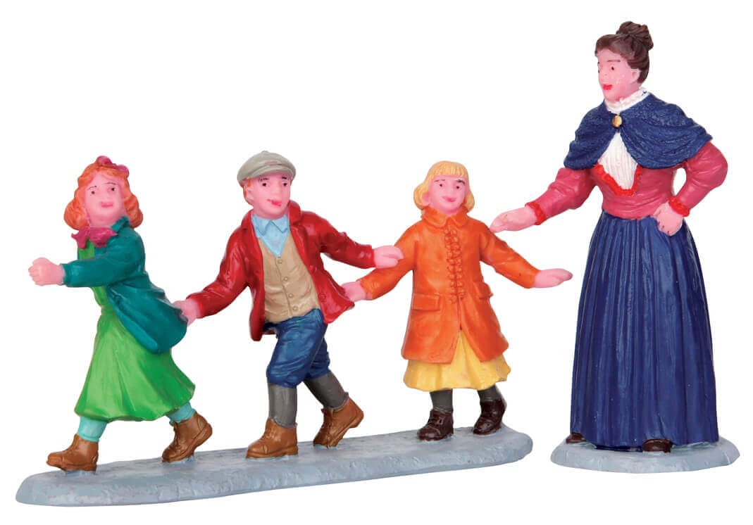 lemax-hurry-along-set-de-2-figurines-miniatures-village-de-no-l image 1