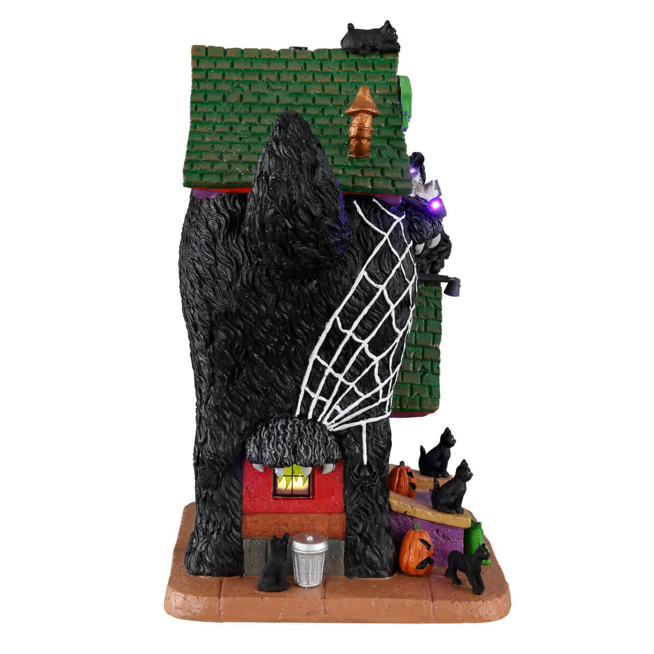 lemax-meow-mansion-maison-hant-e-chats-lumineuse-spooky-town image 2