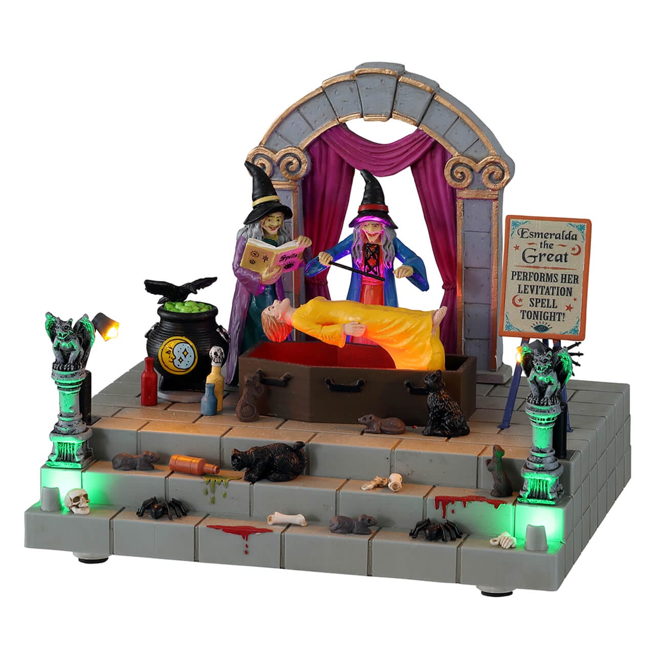 lemax-esmeralda-the-great-figurine-spectacle-l-vitation-spooky-town image 1
