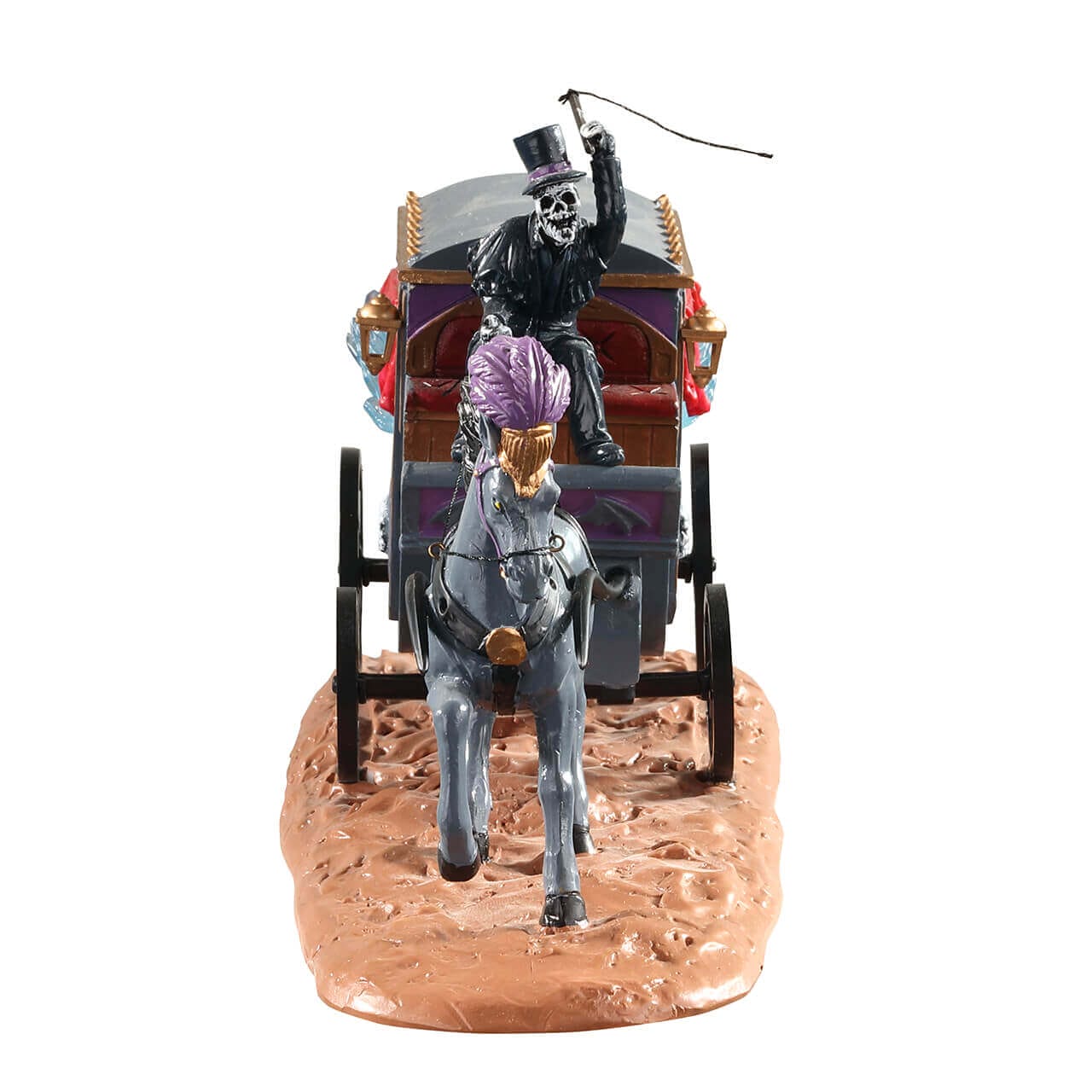 lemax-phantom-coach-cal-che-squelette-spooky-town image 2