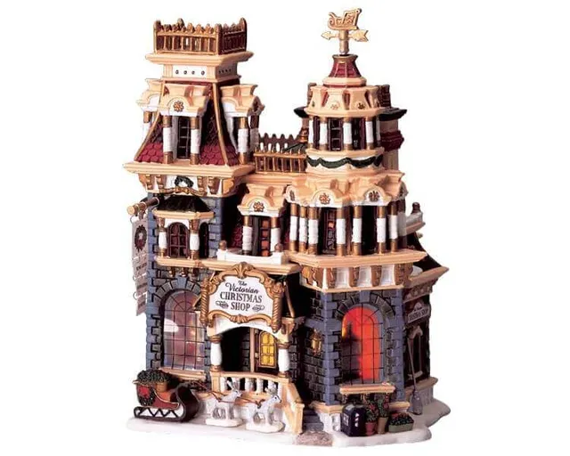 lemax-the-victorian-christmas-shop-boutique-miniature-lumineuse-de-no-l image 1