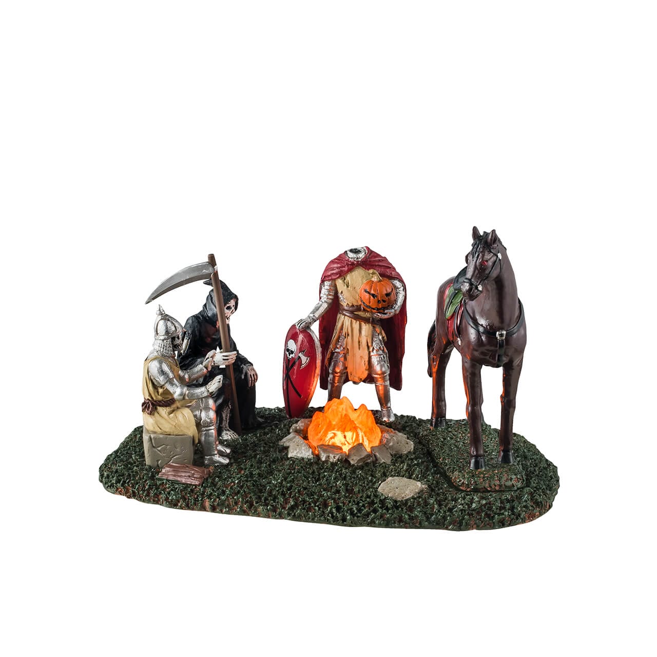 lemax-cursed-campfire-sc-ne-miniature-feu-maudit-spooky-town image 1