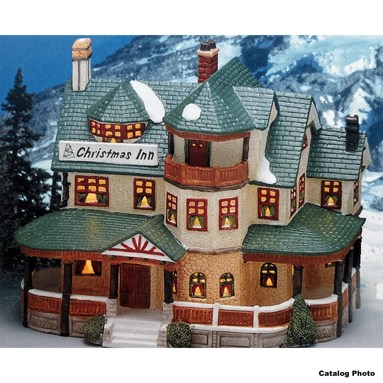 lemax-christmas-inn-maison-de-village-de-no-l-lumineuse image 1