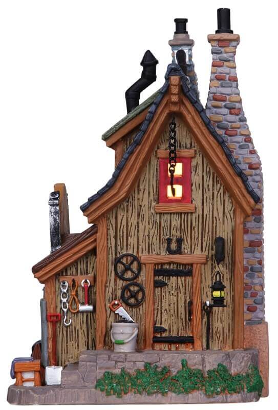 lemax-brooker-village-blacksmith-forge-miniature image 3