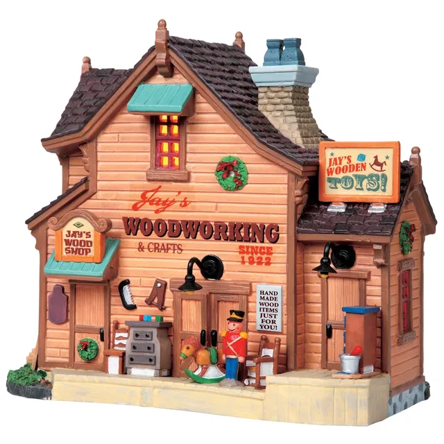 lemax-jay-s-woodworking-b-timent-atelier-lumineux image 1