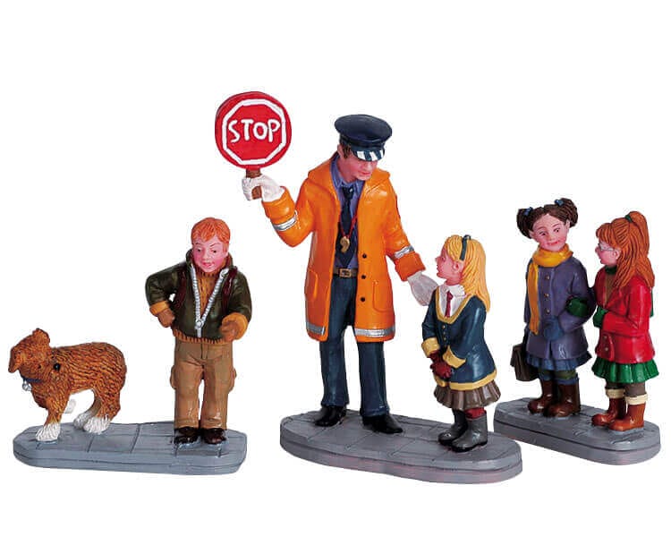 lemax-school-day-figurines-coliers-miniatures-village image 1