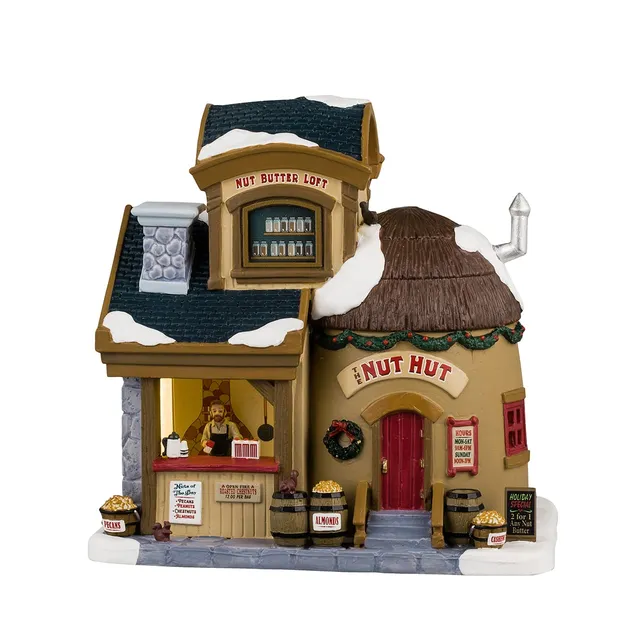 lemax-the-nut-hut-chalet-boutique-santa-s-wonderland-caddington image 1