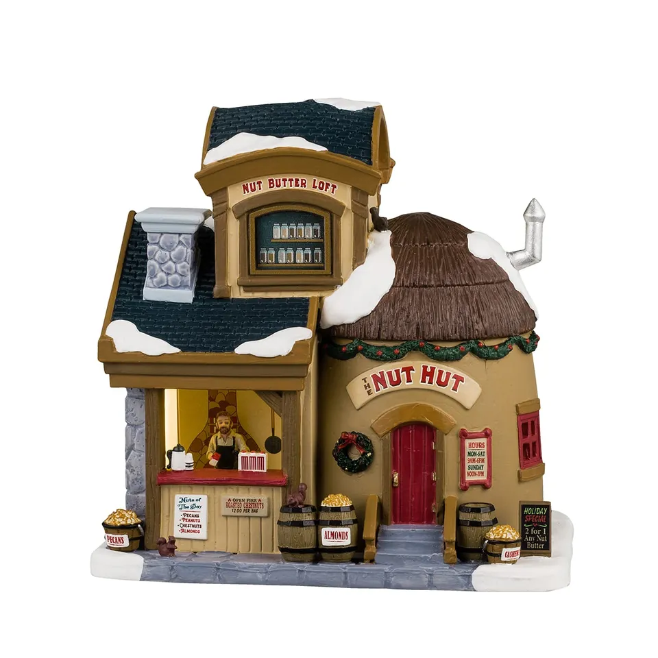 lemax-the-nut-hut-chalet-boutique-santa-s-wonderland-caddington image 1
