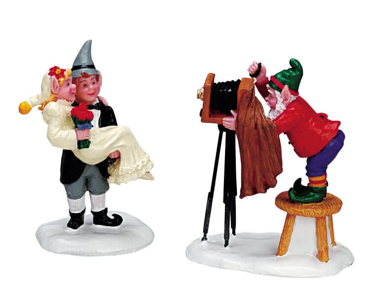 lemax-newlyweds-figurine-jeunes-mari-s image 1