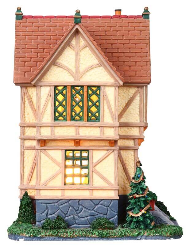 lemax-tudor-cottage-maison-miniature-lumineuse-village-de-no-l image 3