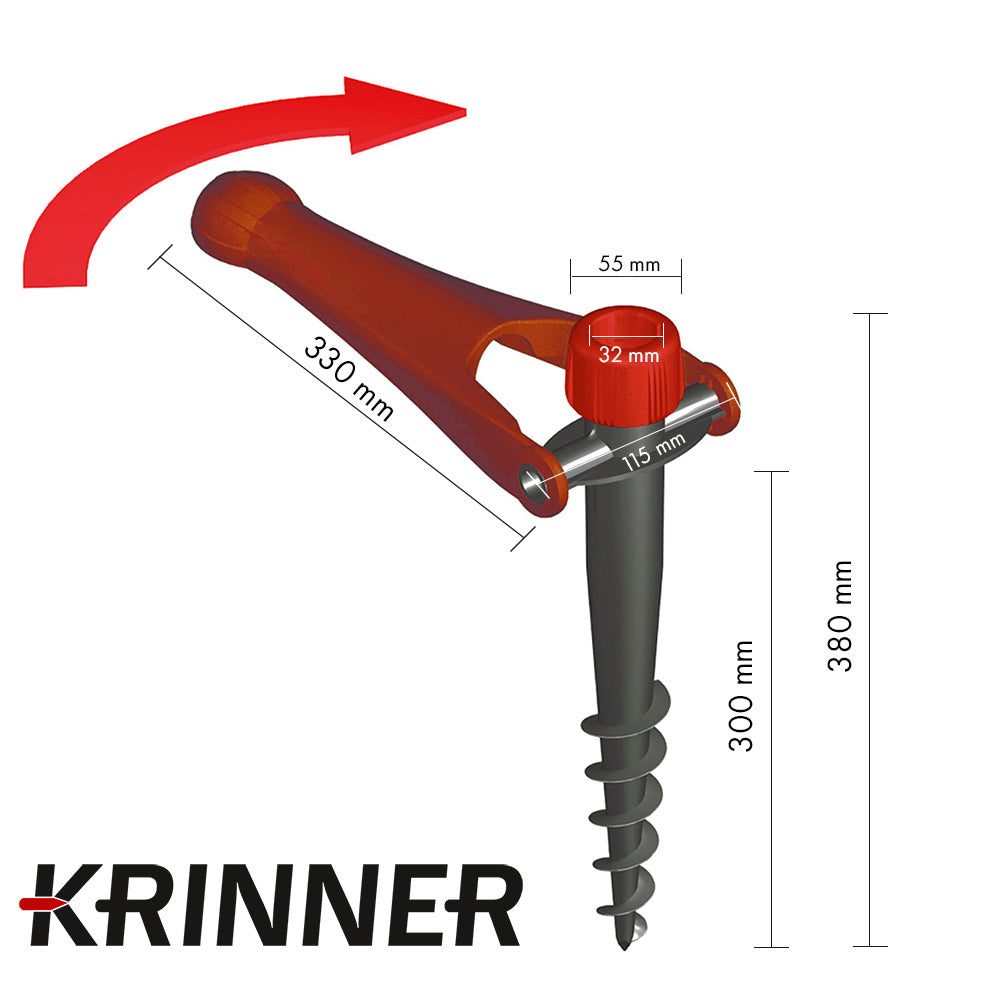 krinner-vario-drill-rouge-support-h-lice-pour-parasol-et-sapin image 4