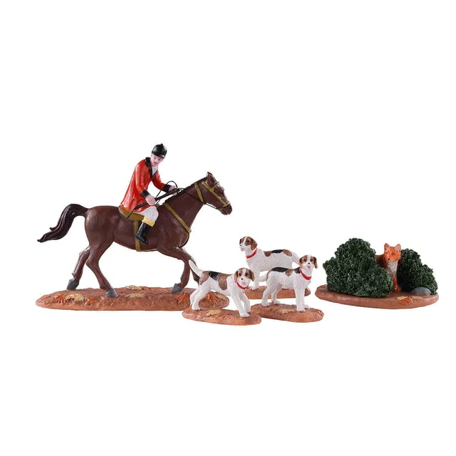 lemax-fox-hunt-sc-ne-chasse-au-renard-caddington-village image 1