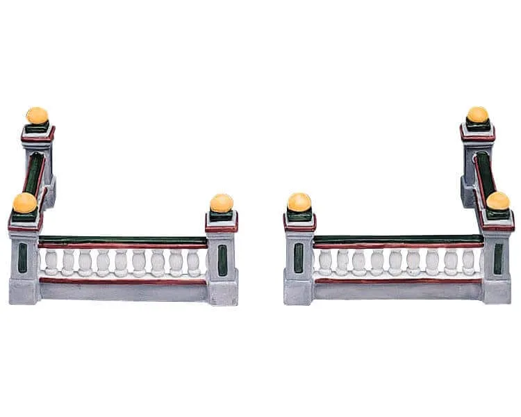 lemax-column-wall-mur-colonnes-village-miniature image 1