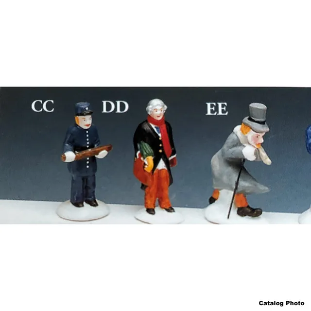 lemax-policeman-figurine-policier-pour-village-de-no-l-miniature image 1