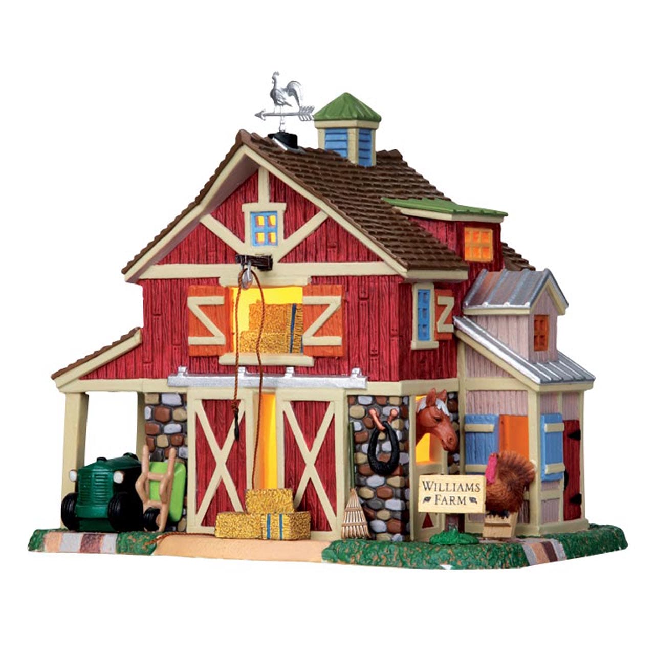 lemax-williams-farm-ferme-miniature-lumineuse image 1