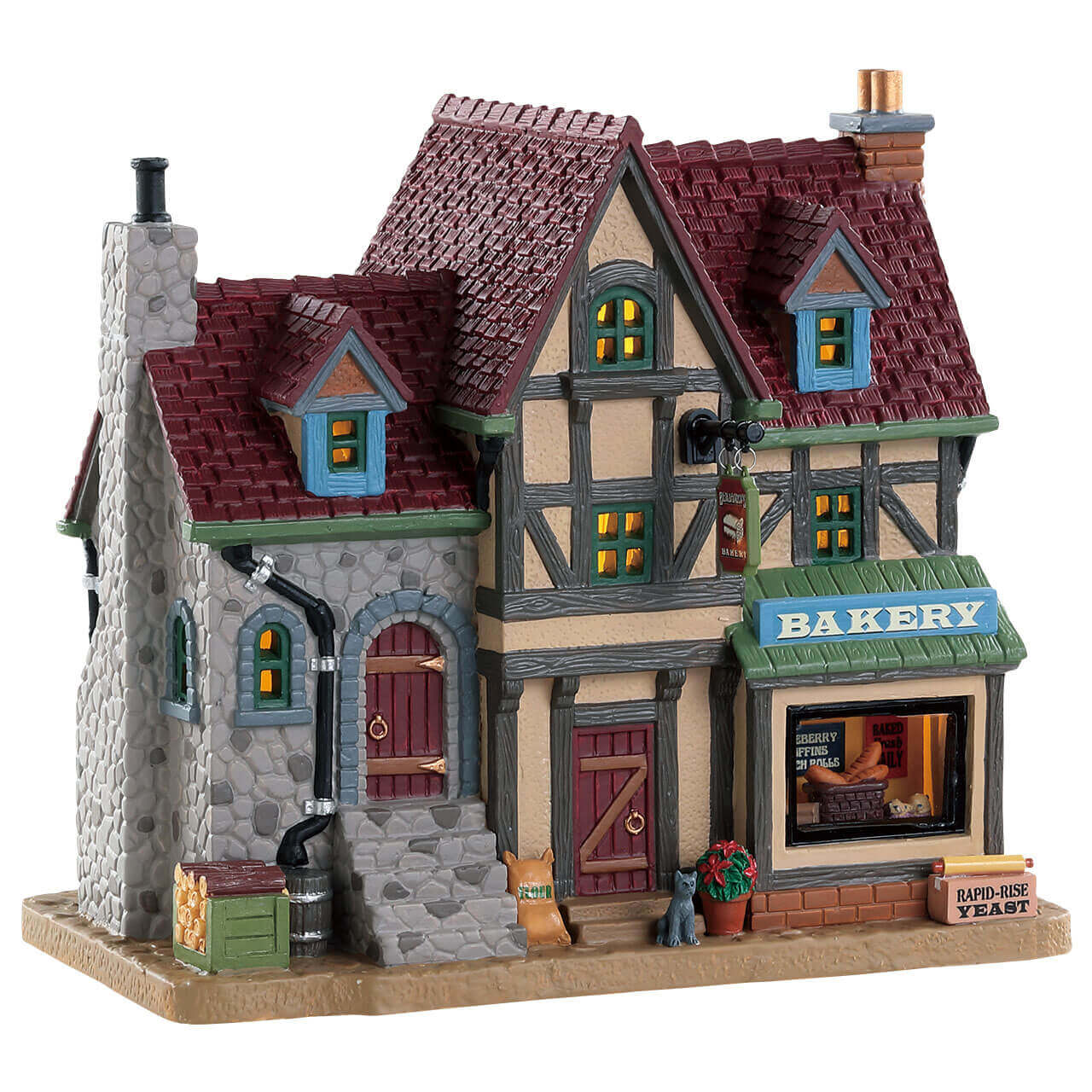 lemax-benjamins-bakery-boulangerie-lumineuse-pour-village-de-no-l image 1