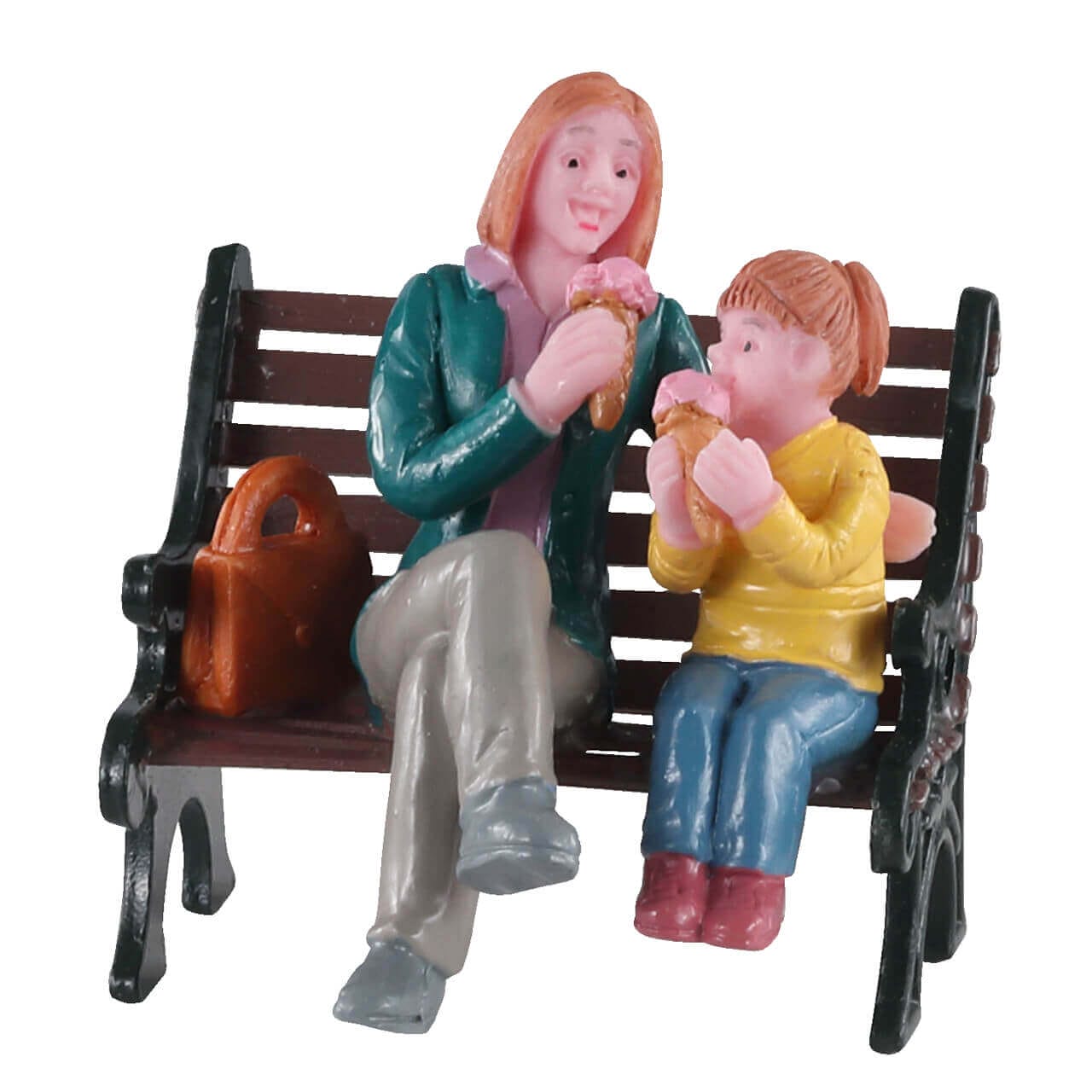 lemax-ice-cream-at-the-park-figurine-village-miniature image 1