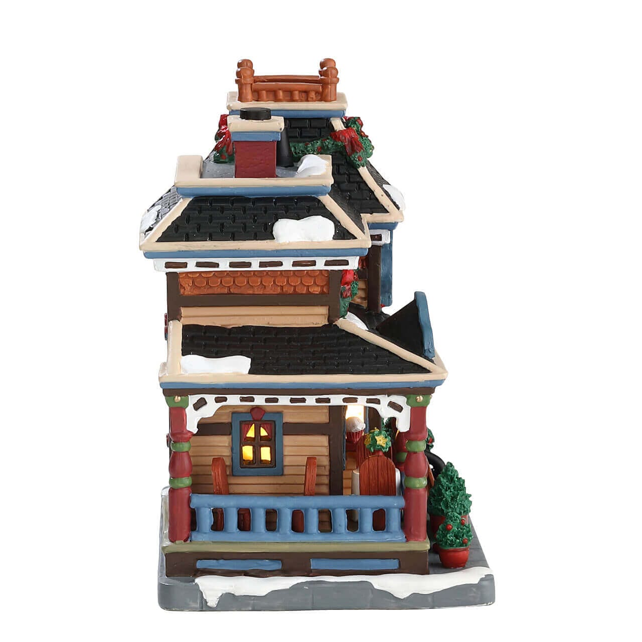 lemax-rise-and-shine-cafe-b-timent-caf-village-miniature image 3