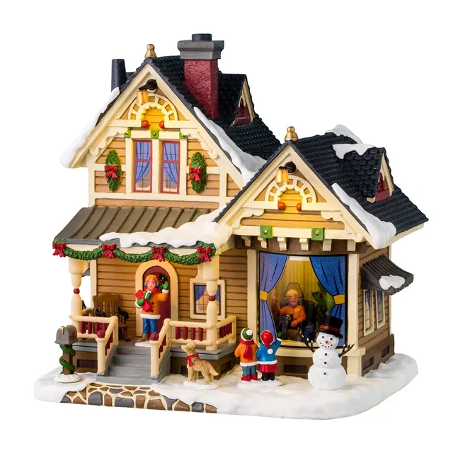 lemax-christmas-eve-at-grandma-s-b-timent-lumineux-village-caddington image 1