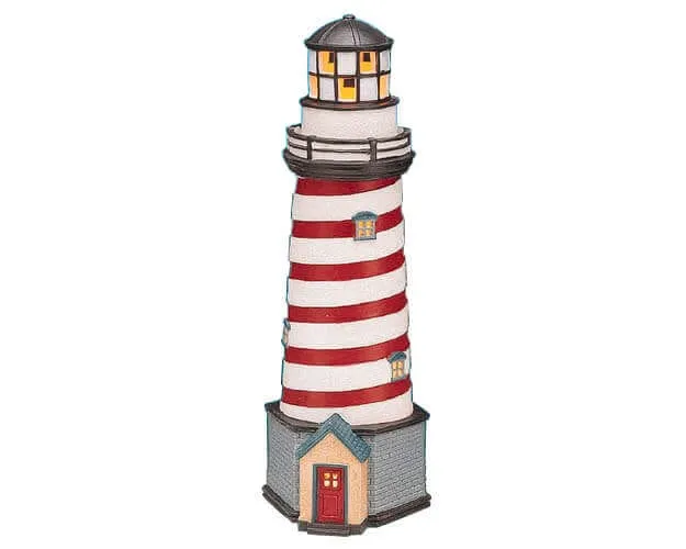 lemax-sandy-shoals-lighthouse-phare-lumineux-village-miniature image 1