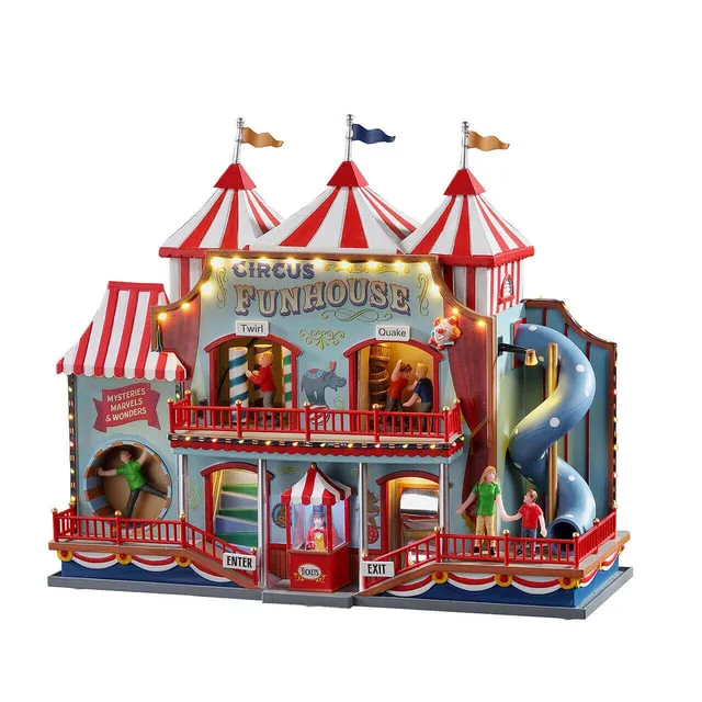 lemax-circus-funhouse-b-timent-miniature-lumineux-carnaval image 1