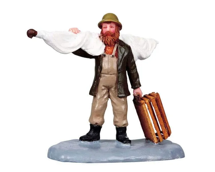 lemax-lobsterman-figurine-monstre-village-miniature image 1