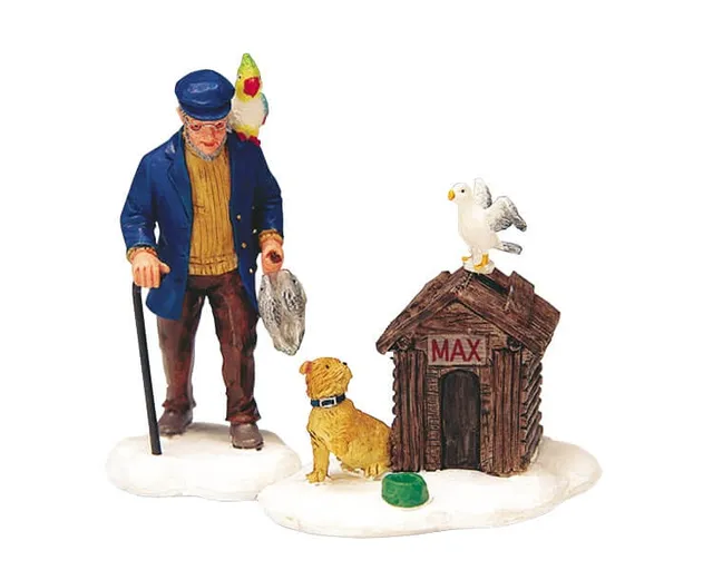 lemax-home-invasion-old-salt-duo-figurines-miniatures image 1