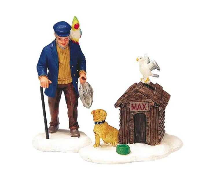 lemax-home-invasion-old-salt-duo-figurines-miniatures image 1